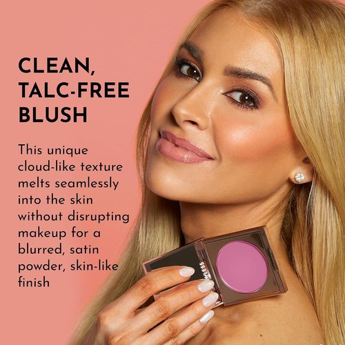LAWLESS Pinch My Cheeks Soft-Blur Cream Blush - Gumdrop - Natural Ingredients for a Soft, Cloudy Finish - 0.18 oz
