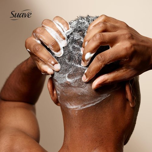 Suave Men Ocean Charge 2-in-1 Shampoo & Conditioner - Hydrating Pro Vitamin B5 Formula, Ocean Fresh Scent, 40 FL OZ Pump
