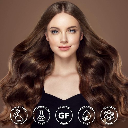 **Skiennix Marula Oil Shampoo & Conditioner Set - Color Safe, Ultra Moisturizing, Sulfate-Free | 16 oz Pump Bottles**