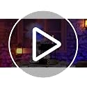 Halloween Animatronic Decor - Creepy Doll with Piano, Light Up Face & Sound Activation - 13.7'' Haunted House Prop - Variation: Animated Piano-Playing Doll