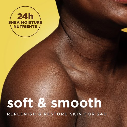 SheaMoisture Bar Soap Raw Shea Butter 4 count Moisturize and Restore Dry Skin Deeply Moisturizing bar soap with 24h shea moisture nutrients for Healthy, Glowing Skin 8 oz