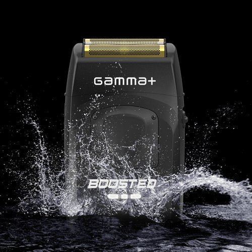 GAMMA+ Boosted Cordless Double Foil Shaver, USB-C Rechargeable with Integrated Micro Trimmer (Foil Shaver)