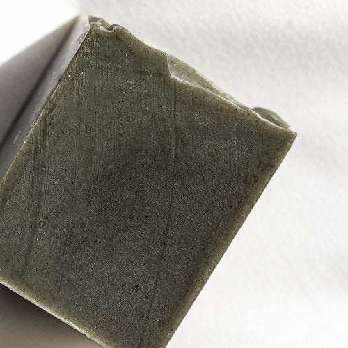 Osmia Skincare - Natural Black Clay Facial Soap Bar | Dead Sea Mud, Jojoba Oil, Mango Butter, Coconut Milk | Nourish, Soothe, Soften | Clean Beauty For Healthy Skin (2.25 oz | 64 g)