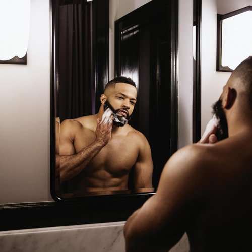 SheaMoisture Beard Wash - Full Beard Shampoo, Moisturizing with Maracuja Oil and Raw Organic Shea Butter, Beard Care for Men, 6 Fl Oz Ea (Pack of 2)