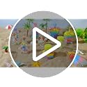 Plastic Sand Art Bottles with Aluminum Caps - 100 Pcs DIY Craft Containers, 10 Shapes - Aluminum Cap Variation