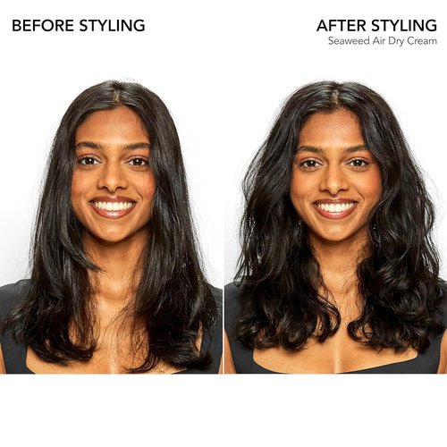 Bumble and bumble. Seaweed Nourishing Air Dry Hair Styling Cream - Leave-In Conditioner for All Hair Types | Detangling, Hydrating, Anti-Frizz, Soft Hold