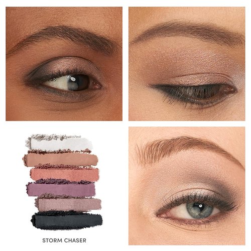 Jane Iredale PurePressed Eye Shadow Triple - Highly Pigmented Mineral Formula | Long-Lasting & Crease Resistant