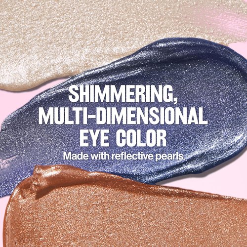 REVLON Glimmer Liquid Shadow - Smudge-Proof Shimmer Eyeshadow, Long-Lasting, High Pigment, 206 UFGlo