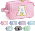 YOOLIFE Personalized Makeup Bag - Stylish Cosmetic Pouch for Women | Perfect Birthday Gift in Pink
