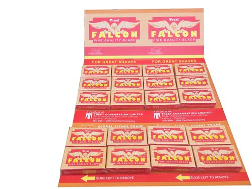 Treet Falcon Double Edge Safety Razor Blades, 200 blades (20x10)