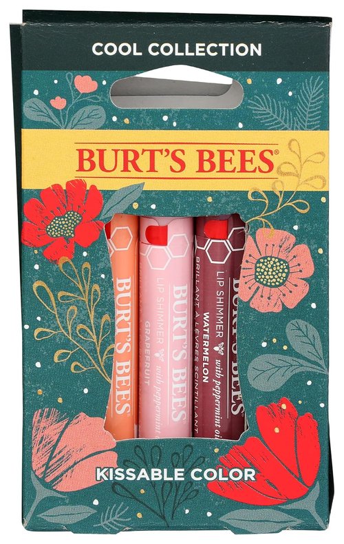 Burt's Bees Cool Kissable Color Gift Set - Hydrating Lip Color Collection | 1 EA