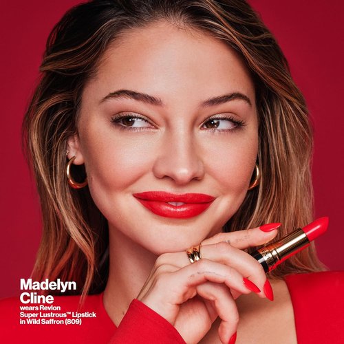 Revlon Super Lustrous Lipstick - Creamy Formula for Soft, Fuller Lips | 628 Peach Me, 0.15 oz