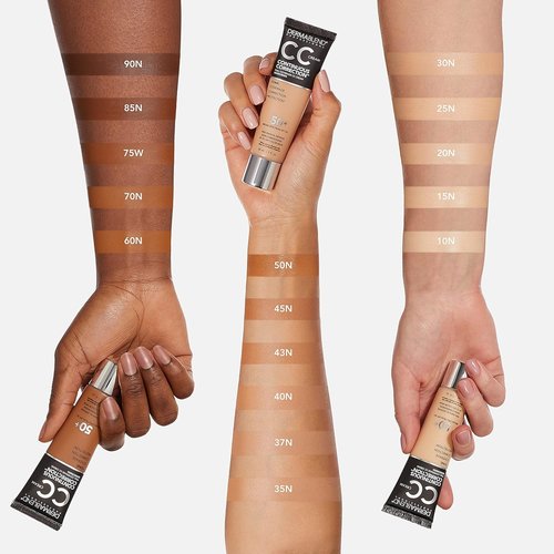 Dermablend CC Cream Foundation SPF 50+ - Full Coverage Tone Evening Makeup | Oil-Free Formula