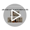 Halloween Spider Web Kitchen Mats Set of 2 - 17x29 & 17x47 Inches, Beige