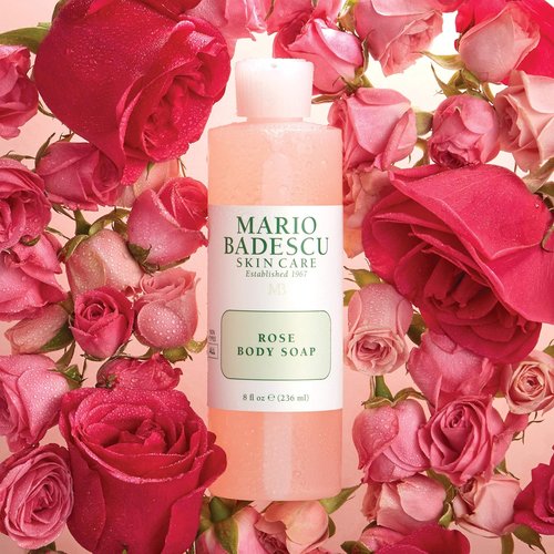 Mario Badescu Rose Body Soap - Hydrating Shower Gel for Pampered Skin | 8 fl. oz.