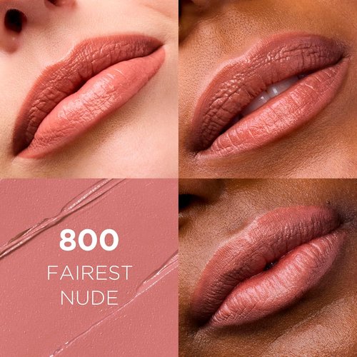 L'Oreal Paris Colour Riche Lipstick - Creamy Hydrating Formula with Argan Oil & Vitamin E | Fairest Nude