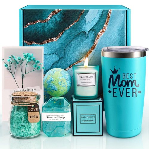 EUASOO Gifts for Mom - Christmas, Birthday, Valentines Day, Mothers Day Gifts for Mom from Daughter Son Kids Husband - Best Mama Gift