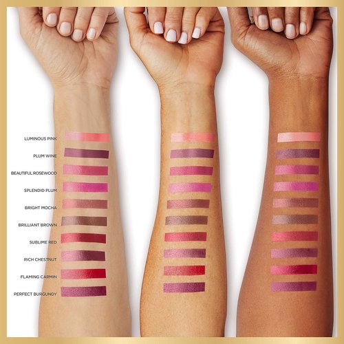L’Oréal Paris Age Perfect Hydrating Lipstick - Nourishing Serum, Rich Chestnut, 0.13 oz.