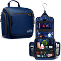 Travel Toiletry Bag | Large Waterproof Organizer for Men & Women - 19 Compartments, 10.6”x10.6”x3.2”