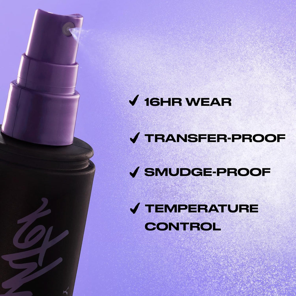 Urban Decay All Nighter Makeup Setting Spray - Waterproof, Smudge-Proof, 16HR Wear, Natural Finish