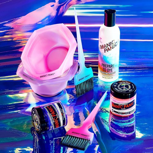 **MANIC PANIC Prepare to Dye Clarifying Shampoo - Sulfate-Free Formula for Color-Treated Hair | Vegan & Cruelty-Free (8oz)**