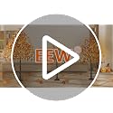 1 Pack 6FT Lighted Maple Tree with 150 LED Fall Leaves for Indoor Outdoor Decor