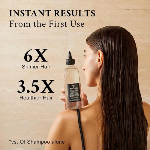 Davines OI Liquid Luster - Weightless Hair Treatment for Glass-Like Shine | Softens & Detangles, 10.14 Fl Oz