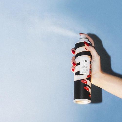 R+Co VICIOUS Strong Hold Flexible Hairspray - Long-Lasting Frizz Control & Shine for All Hair Types