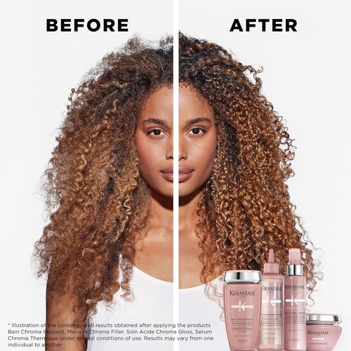 Kerastase Chroma Absolu Shampoo & Conditioner Set | Hydrates & Protects Color-Treated Hair - Glycerin & Hyaluronic Acid