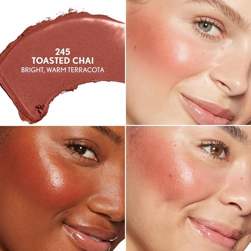 COVERGIRL Trublend Blush Balm Stick - Vegan Formula, Effortless Application, Non-Greasy | 245 Toasted Chai