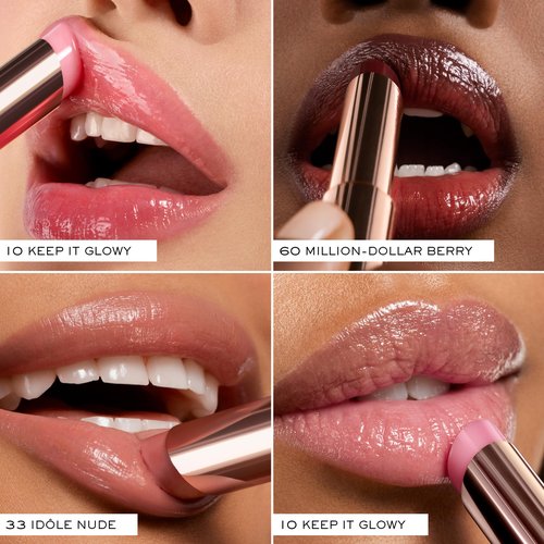Lancôme Lip Idôle Squalane-12 Butterglow™ Hydrating Lip Balm – Instant Shine, 24H Hydration, and Buildable Color for Smooth & Moisturized Lips - 10 Pink ÔH LA LA