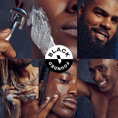 Bevel Beard Balm & Hair Pomade - Moisturizing Coconut Oil & Shea Butter Formula, 3.4 Oz | Reduces Frizz & Breakage