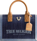 True Religion Women's Tote Bag - Medium Travel Purse with Adjustable Shoulder Strap & Horseshoe Logo