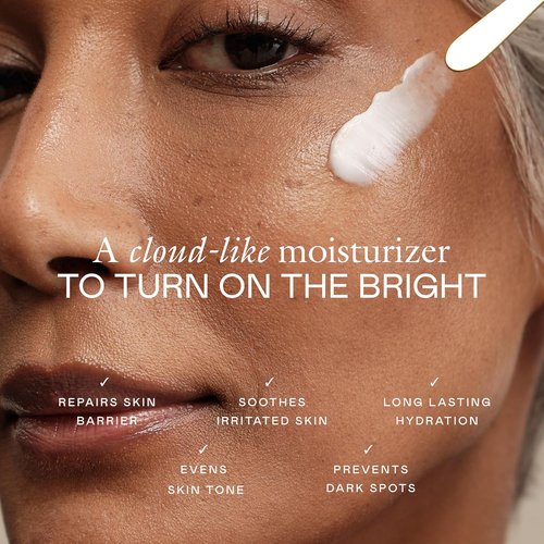 Eadem Cloud Cushion Face Moisturizer - Ultra Hydrating Cream with Peptides & Ceramides | 1.69 oz
