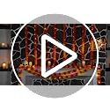 8 Pcs Marigold Garland for Decor with Lights - Halloween Festival Decoration