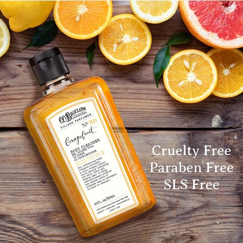 C.O. Bigelow Grapefruit Body Wash - Moisturizing Formula with Aloe Vera | 10 Fl Oz