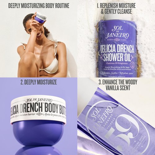 Sol de Janeiro Delicia Drench Body Butter 150mL/5 oz.