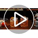 Halloween Ghost Bat Juice Glass Set - 14oz Spooky Cute Cocktail Cups with Variation Black/White