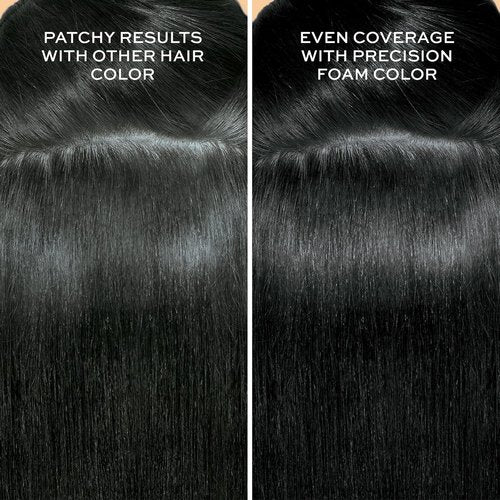 John Frieda Precision Foam Colour - Blue Black 2A Hair Color Kit | Full Coverage & Anti-Fade Gray Coverage
