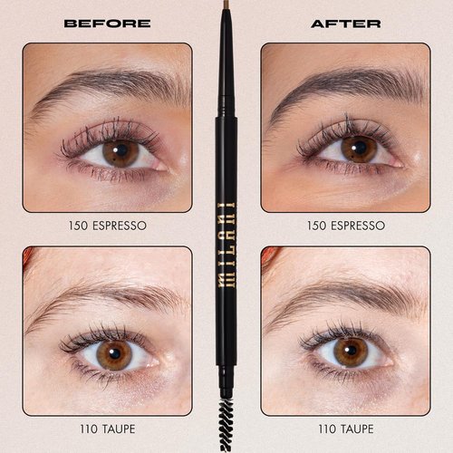 Milani Precision Brow Pencil - Caramel Shade for Effortless, Natural-Looking Brows