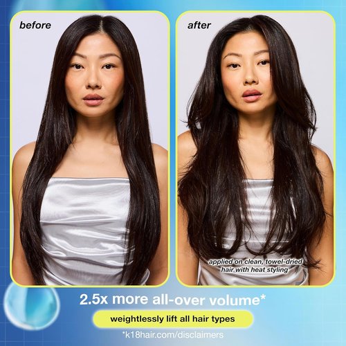 K18 AstroLift™ Volume Spray - 2-Day Hair Thickening & Hold for Fine, Fragile Hair | Non-Sticky, Humidity-Resistant