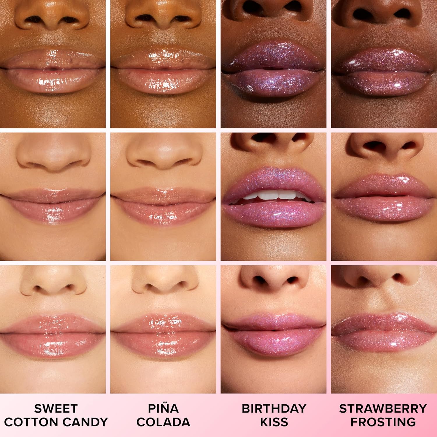 Too Faced Kissing Jelly Lip Oil Gloss - Hydrating Lip Oil & Gloss Hybrid for Moisture & Shine