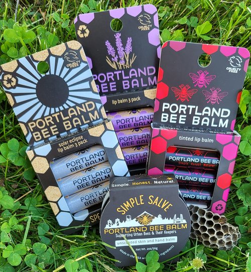 Portland Bee Balm Simple Salve All Natural Handmade Beeswax Based Hand and Body Moisturizing Balm
