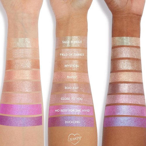 ColourPop Jelly Much Gel Eyeshadow - Intense Glitter Eyeshadow with Water-Based Formula - Boo Kay (0.23 oz)