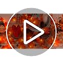 6 Pack Fall Garland with 120 LED Lights Battery Operated Autumn Decor