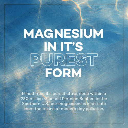 Seven Minerals, Natural Magnesium Cream for Pain Calm, Leg Cramps, Sleep & Muscle Soreness With Moisturizing Organic Cocoa Butter & Vitamin E - No Harmful Ingredients USA Made Safe for Kids (8 fl oz)