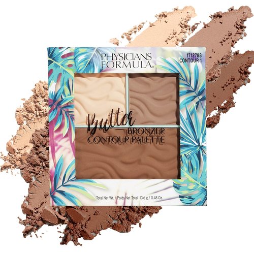 Physicians Formula Butter Bronzer - Contour Palette for Light/Medium Skin - 0.48 Ounce