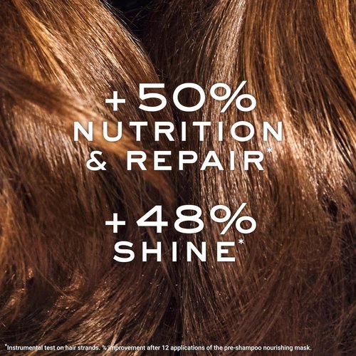 Nuxe Hair Prodigieux Pre-Shampoo Nourishing Mask - Intense Repair & Shine Treatment with Jojoba & Argan Oil, 4.2 Fl Oz