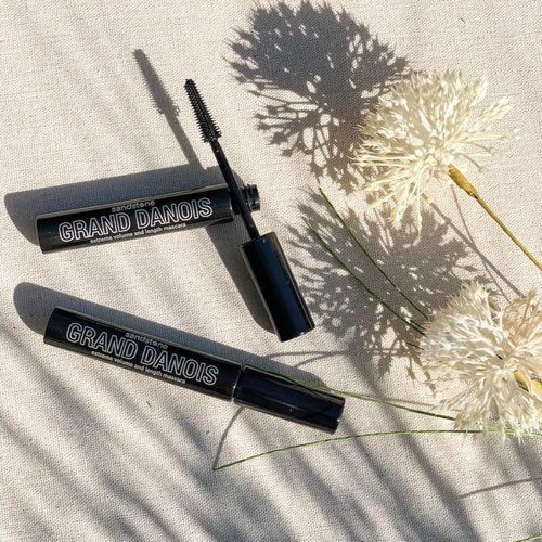 Sandstone Scandinavia Hypoallergenic Mascara for Sensitive Eyes - Black | Smudge-Proof, Sweat-Resistant, Vegan