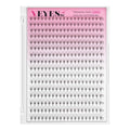 VEYES INC Premade Fans Eyelash Extensions 3D-24D C/D curl Natural & Volume Mixed Length Eyelash Tray, Professional Lash Supplies, Matte Black (10D 0.05 CC 8-15mm)